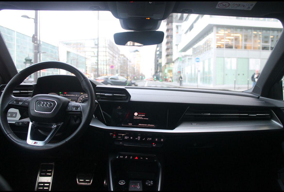 Audi A3 S Line tableau de bord